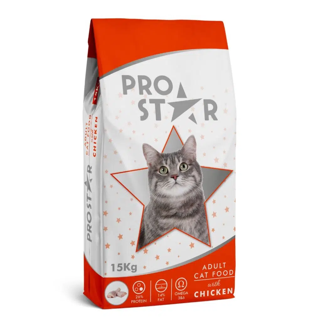 Prostar Tavuklu Yetişkin Kedi Maması 15 Kg