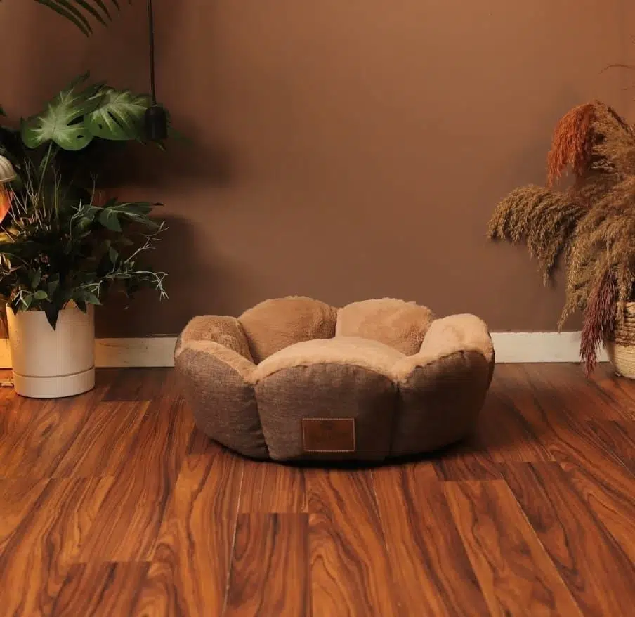 Puffy Paws Chester Peluş Kedi Köpek Yatağı M 52*52 Cm