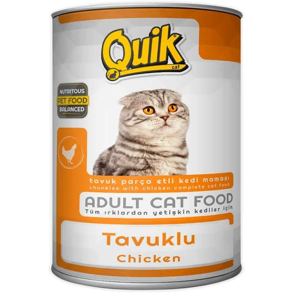 Quik Tavuklu Yetişkin Kedi Konservesi 415gr