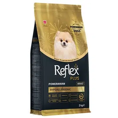 Reflex Plus Hipoalerjenik Pomeranian Yetişkin Köpek Maması 2kg