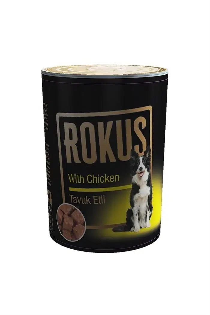 Rokus Tavuklu Yetişkin Köpek Konservesi 410gr