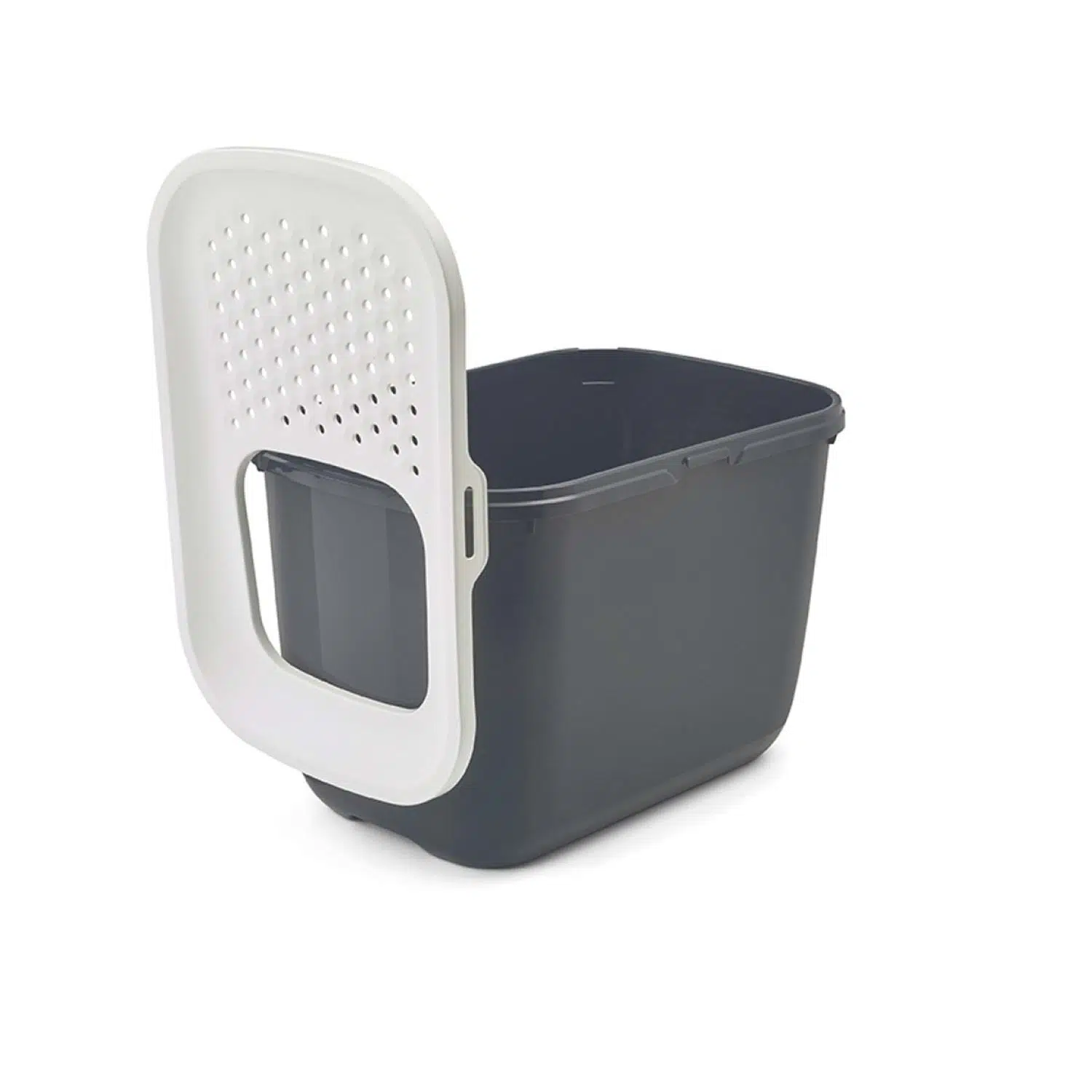 Savic Hop In Üstten Girişli Kedi Tuvaleti Antrasit 58,5 X 39 X 39,5 cm