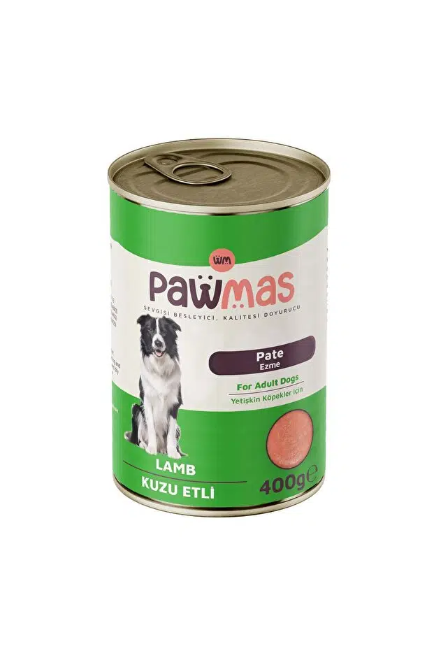 Pawmas Pate Kuzu Etli Yetişkin Köpek Konservesi 400 gr
