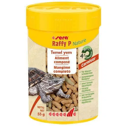 Sera Raffy P Kaplumbağa ve Sürüngen Yemi 250 ML