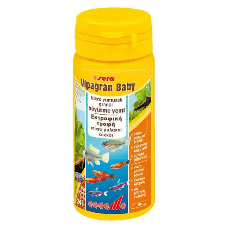 Sera Vipagran Baby Yavru Balık Yemi 50 Ml