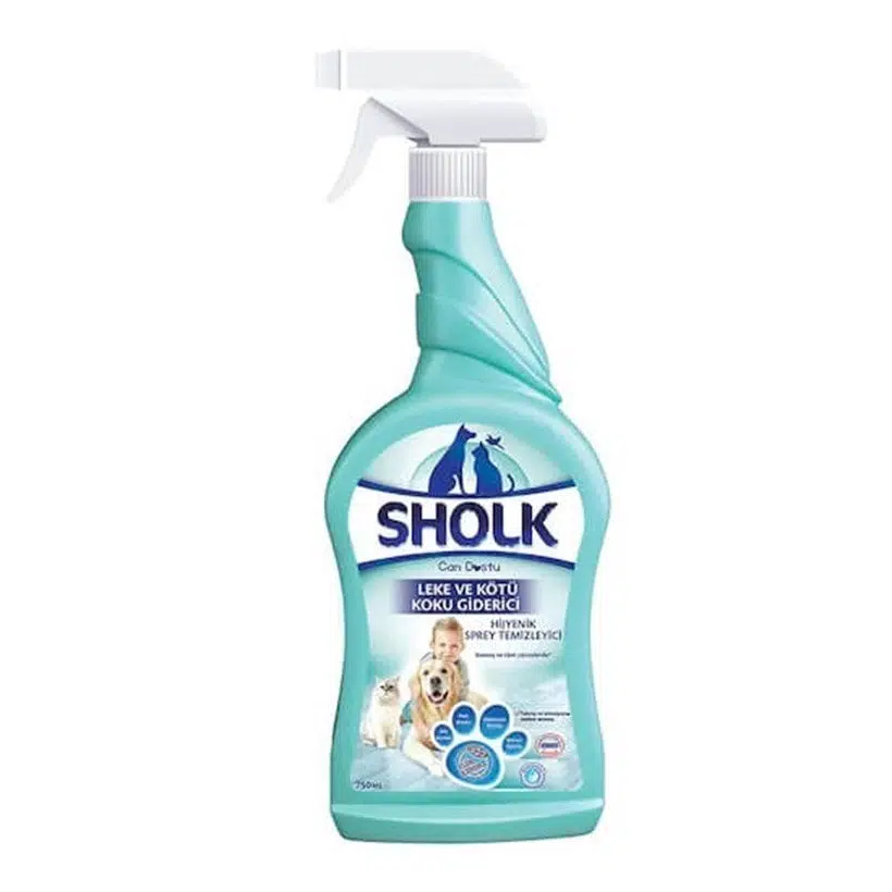 Sholk Kedi Köpek Hijyenik Sprey Temizleyici 750ML