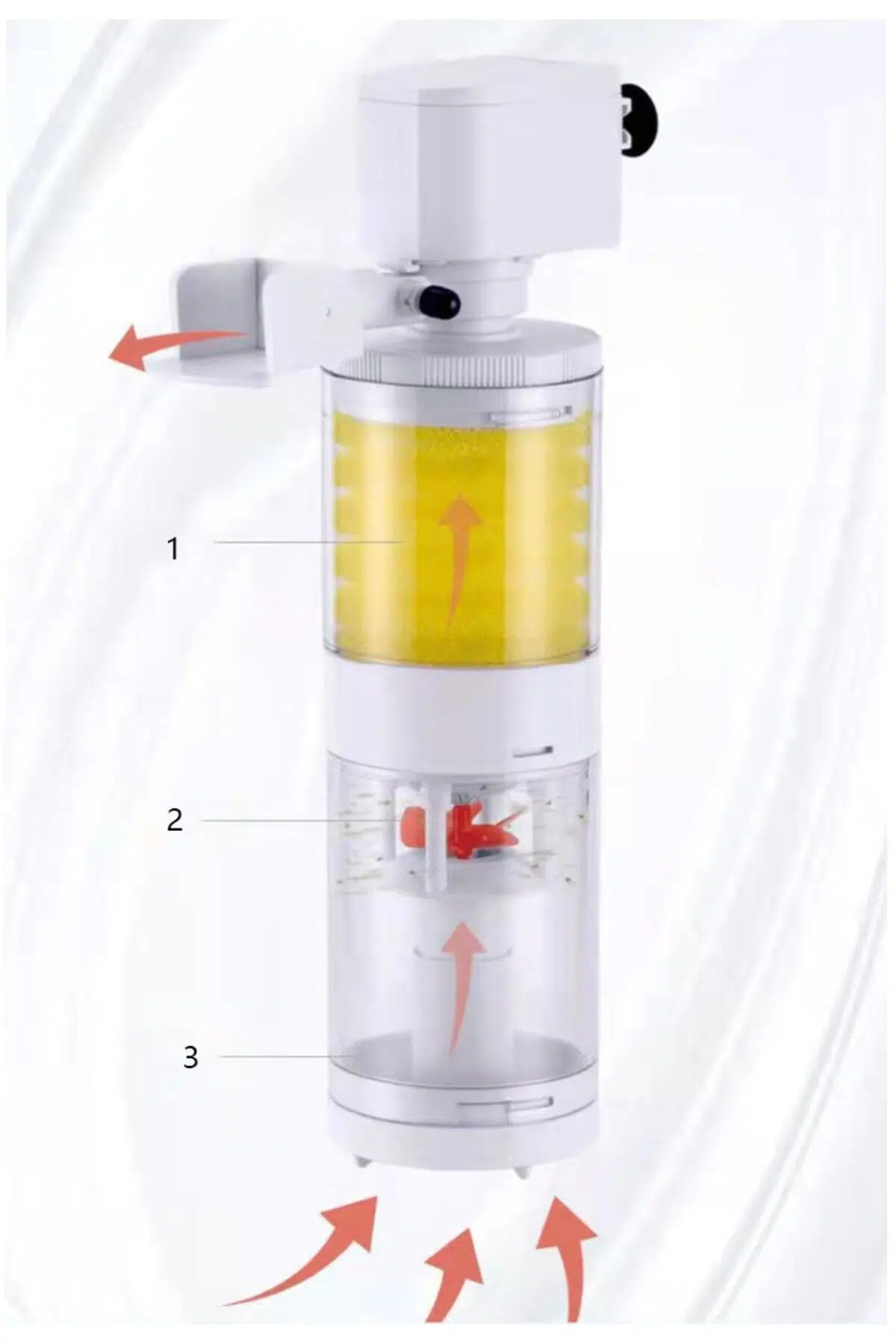 Sobo Çok Fonksiyonlu Iç Filtre 15w. 1200 Lt/saat Aq-102f