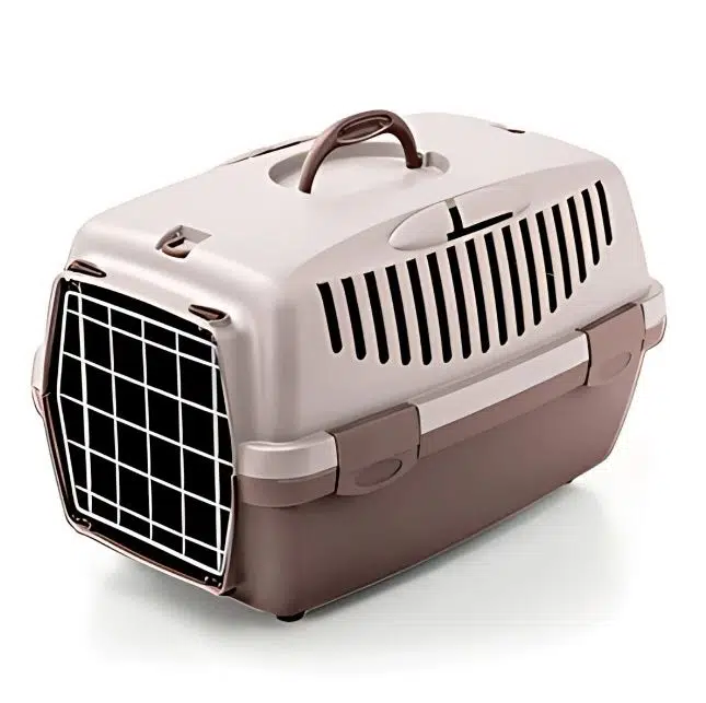 Stefanplast Gulliver 1 Metal Kapılı Kedi Köpek Çantası Gülkurusu