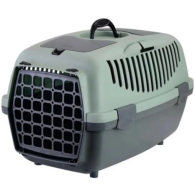 Stefanplast Gulliver 3 Kedi Köpek Taşıma Çantası Mavi Plastik Kapak