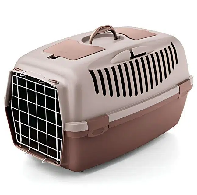 Stefanplast Gulliver 3 Kedi Köpek Taşıma Kafesi Metal Kapılı Gülkurusu