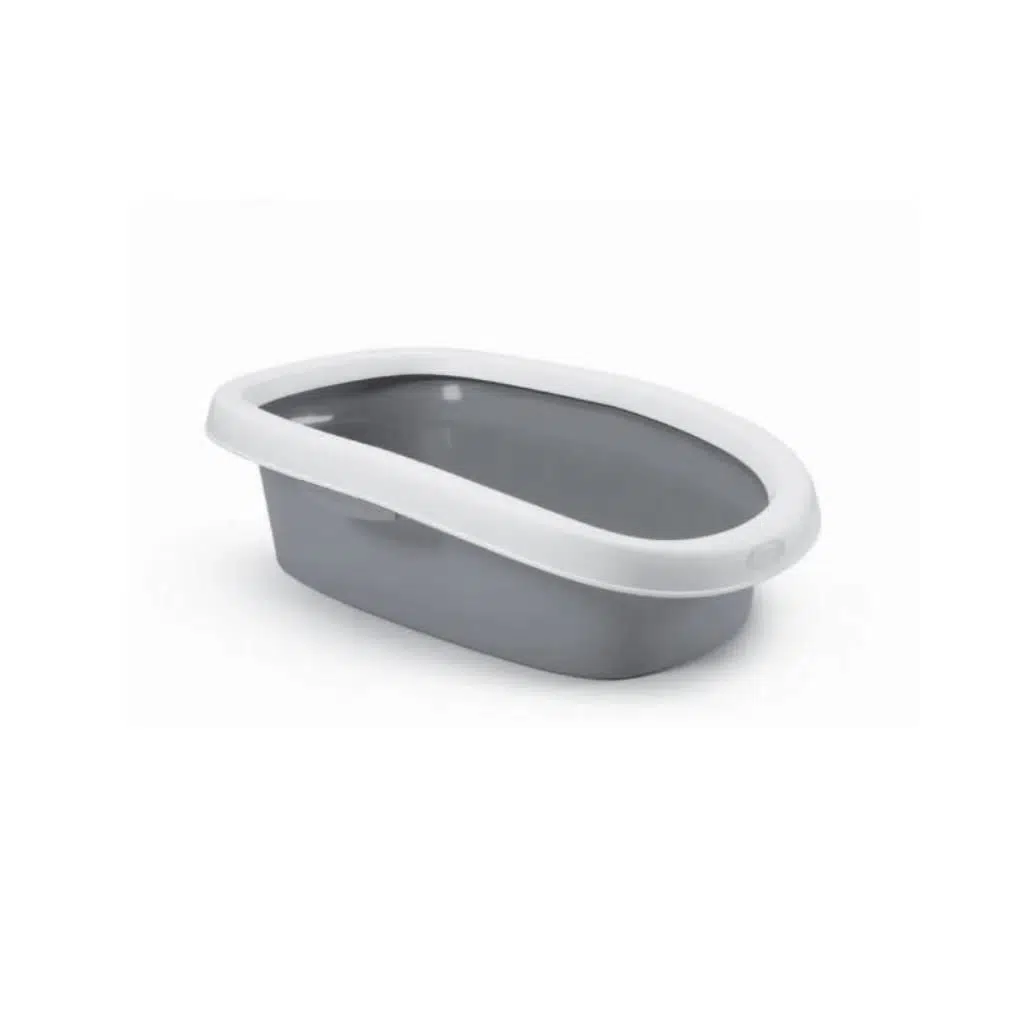 Stefanplast Sprint 10 Kedi Tuvaleti Beyaz/Gri 31x43x14 Cm