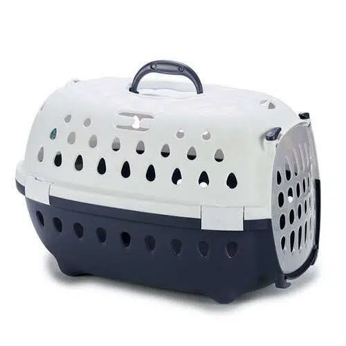 Stefanplast Transportino Plastik Kedi Köpek Taşıma Çantası Mavi STF-98914