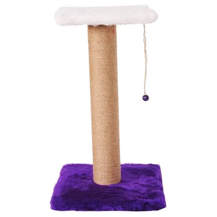 Tablalı Kedi Tırmalama Mor 58cm