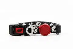 Tailpetz Boyun Tasması Kurukafa Desen L 40-65 cm