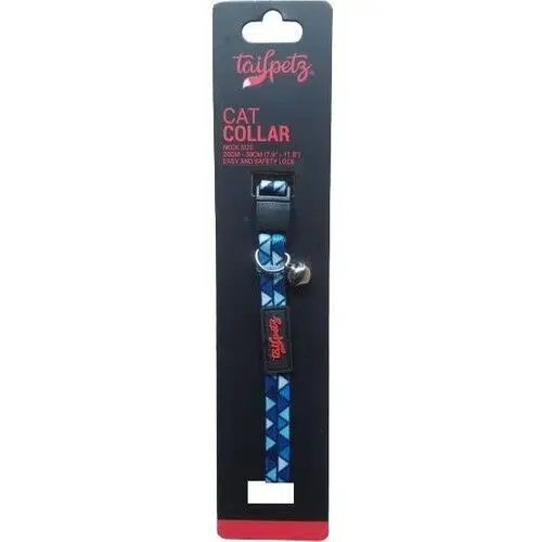 Tailpetz Cat Color Easy & Safety Lock Mosaic Ayarlanır Kedi Boyun Tasması