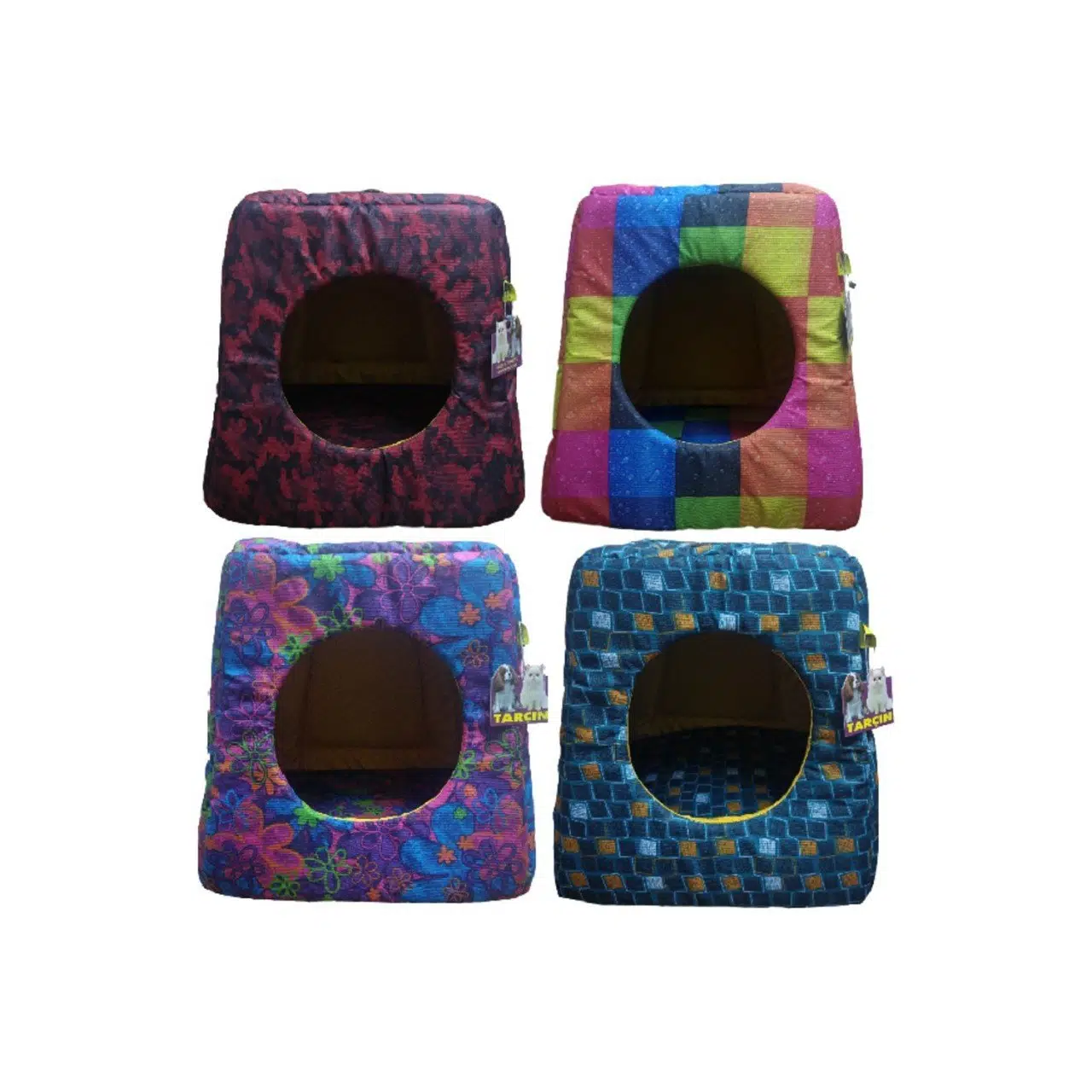 Tp İmpertex Kumaş 3 Fonksiyonlu Kedi Köpek Yatağı