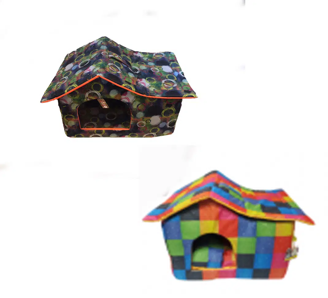 Tp Kumaş Kedi Köpek Kulübesi No:2