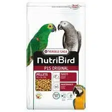 Versele Laga Nutribird P15 Original Papağan Pelet Yem 1 KG