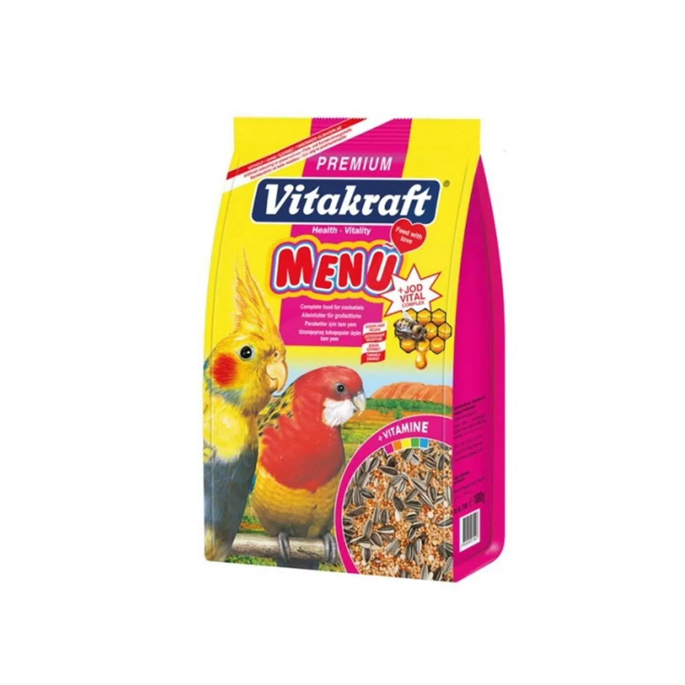Vitakraft Menu Jod Vital Complex Premium Paraket Yemi 1kg