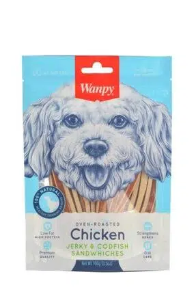 Wanpy Sandwich Tavuklu Balıklı Köpek Ödül Maması 100 gr