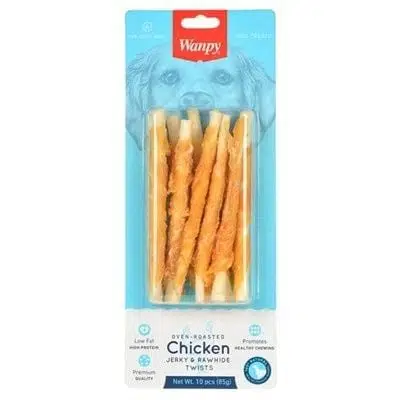 Wanpy Tavuk Sargılı Çiğneme Çubukları Köpek Ödülü 85gr