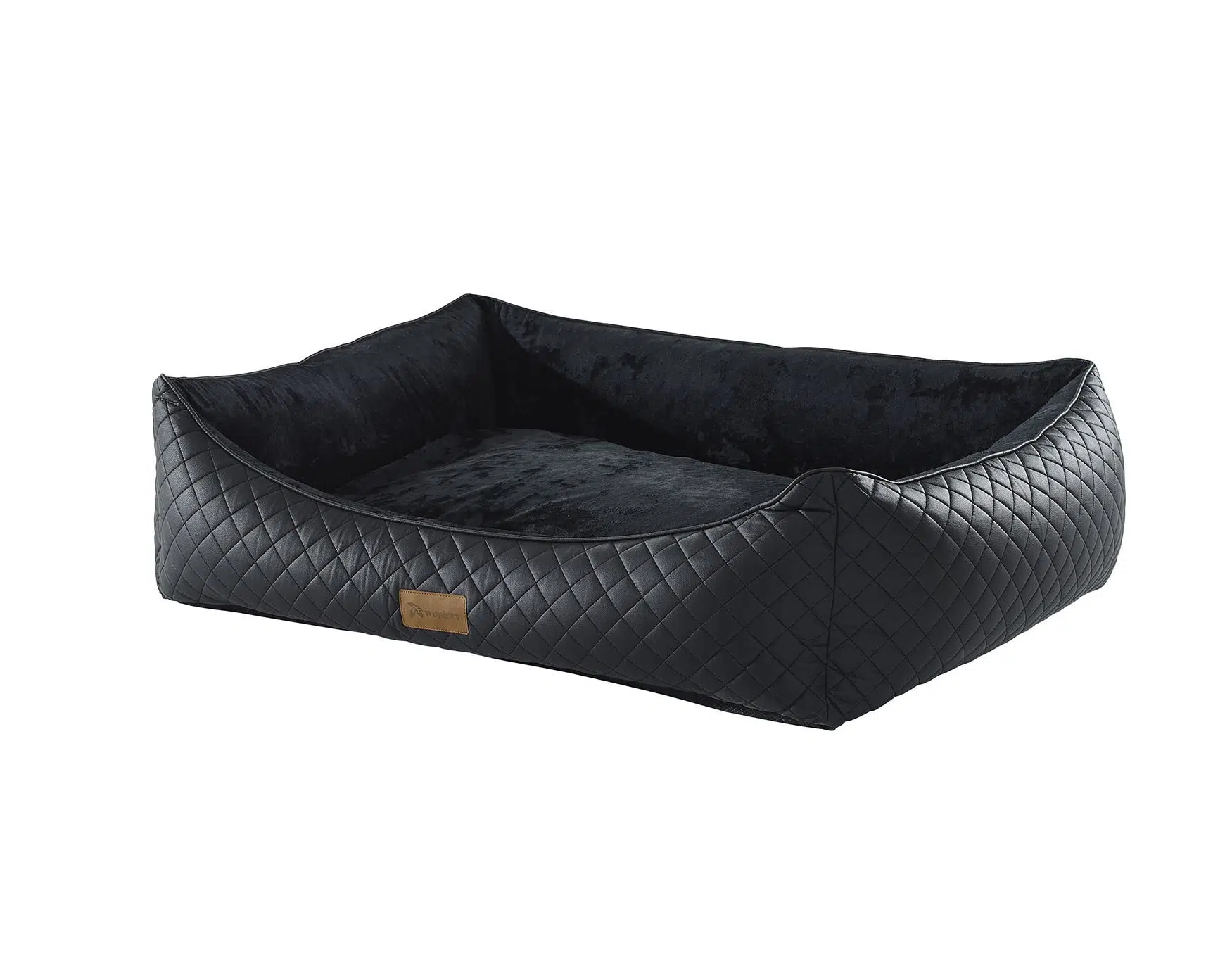 WOOLART CASTLE L SİYAH YATAK 95*125*30 CM