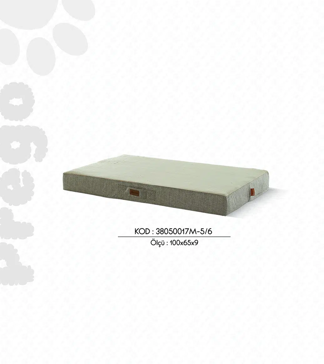 Woolart Prego M Bej Kahve Yatak 65*100*9 Cm