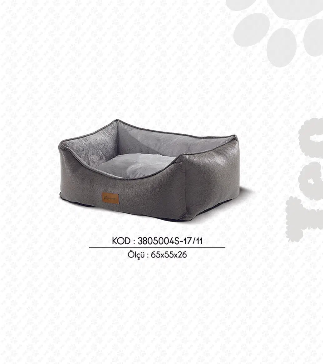 Woolart Teo S Gri Yatak 55*65*26 Cm